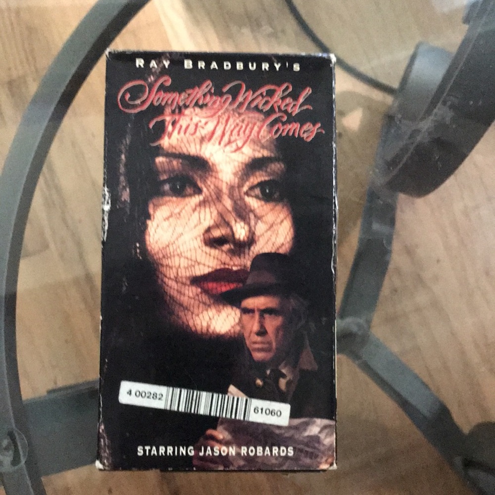 “Something wicked this way comes” vhs tape movie